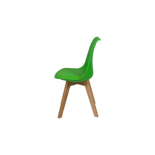 Купить Стул с деревянным каркасом и пластиковым сиденьем