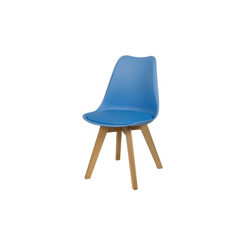 Купить Стул с деревянным каркасом и пластиковым сиденьем