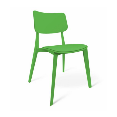 Пластиковый стул Smile PM зеленый